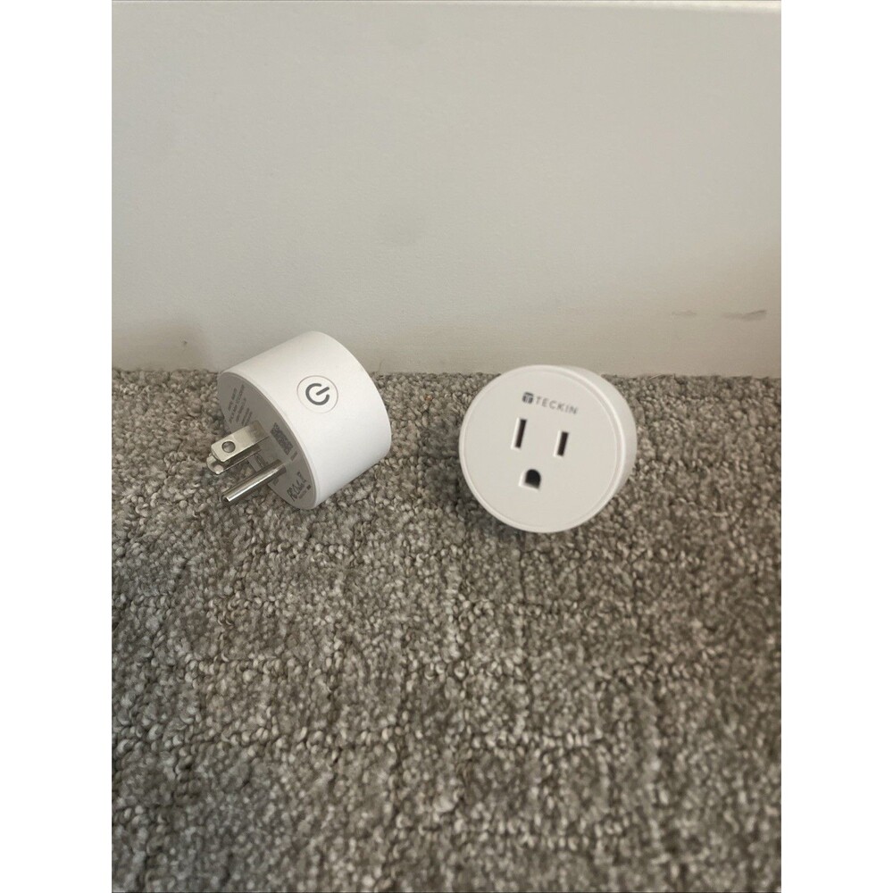Lot of 2 Teckin Smart Socket SP10 Smart Plug | Tested